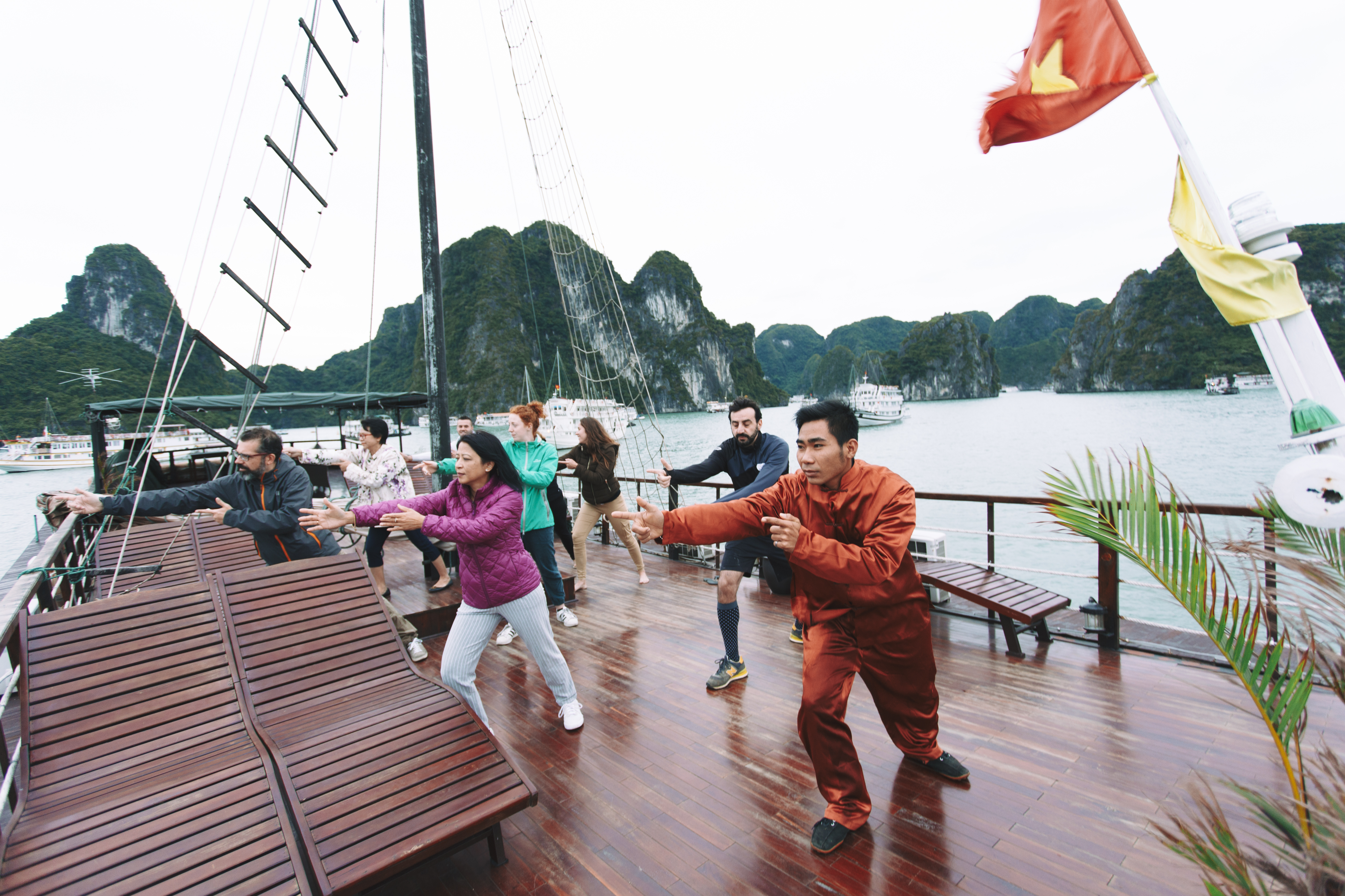 Tai Chi Demonstration - Majestic Cruise Official Website | Best way for  Halong Bay trip